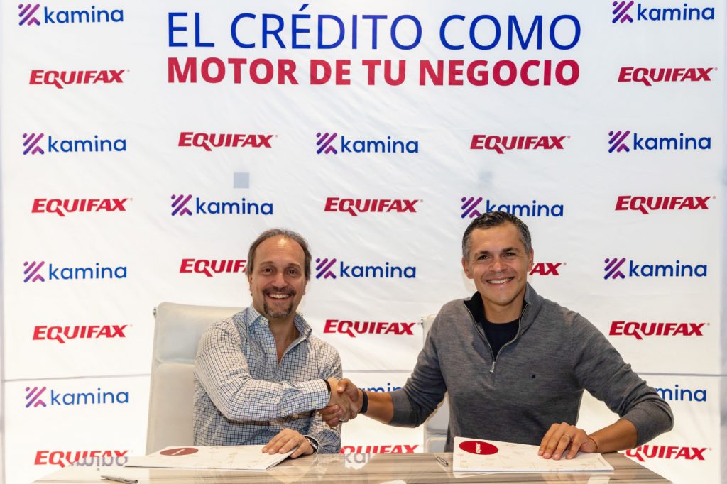 Equifax I Equifax y Kamina presentan una alianza de crédito como servicio para impulsar las ventas de 6.000 mipymes